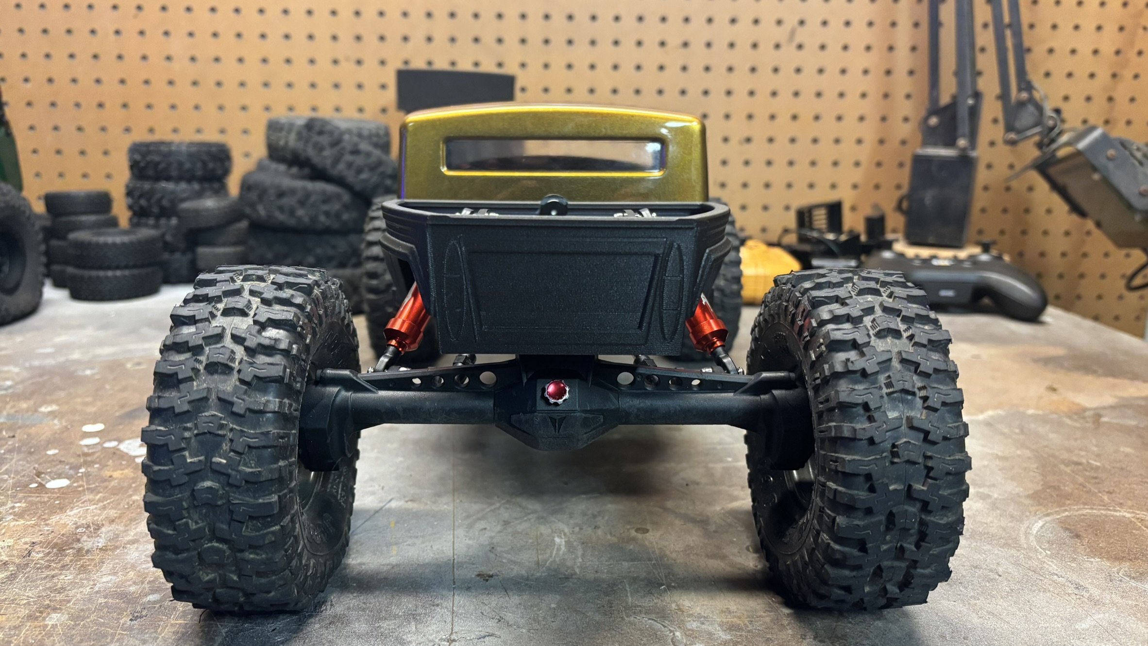 Roxie — rear view